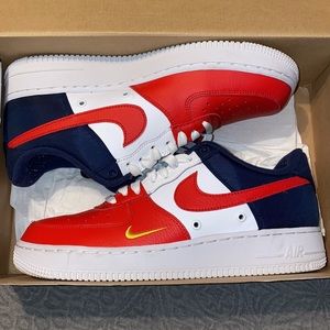 Nike Air Force 1 - Red/ White/ & Blue 🇺🇸